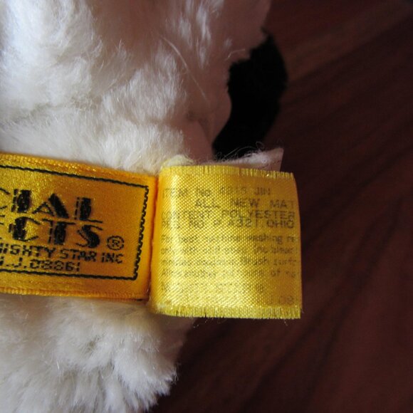 plush 24k polar puff vintage 1985 panda hand puppet (T632) - Picture 11 of 14